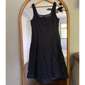 Ralph Lauren Purple Lable Denim Midi Dress (size 12)